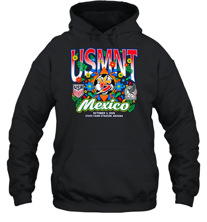 USMNT vs Mexico October 3 2026 State Farm Stadium Arizona Match Unisex T-Shirt