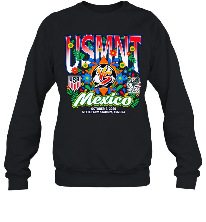 USMNT vs Mexico October 3 2026 State Farm Stadium Arizona Match Unisex T-Shirt