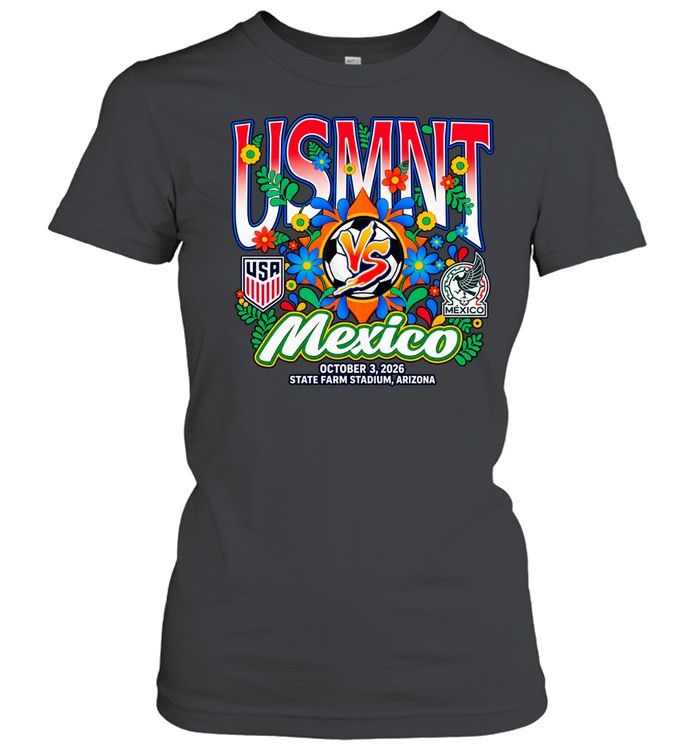 USMNT vs Mexico October 3 2026 State Farm Stadium Arizona Match Unisex T-Shirt
