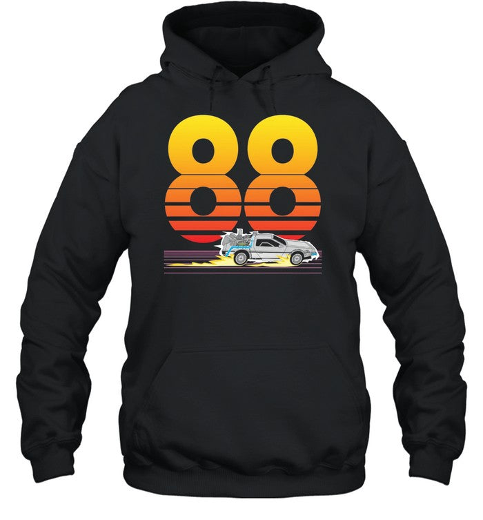VHS Time Machine Back to the Future sunset retro Unisex T-Shirt