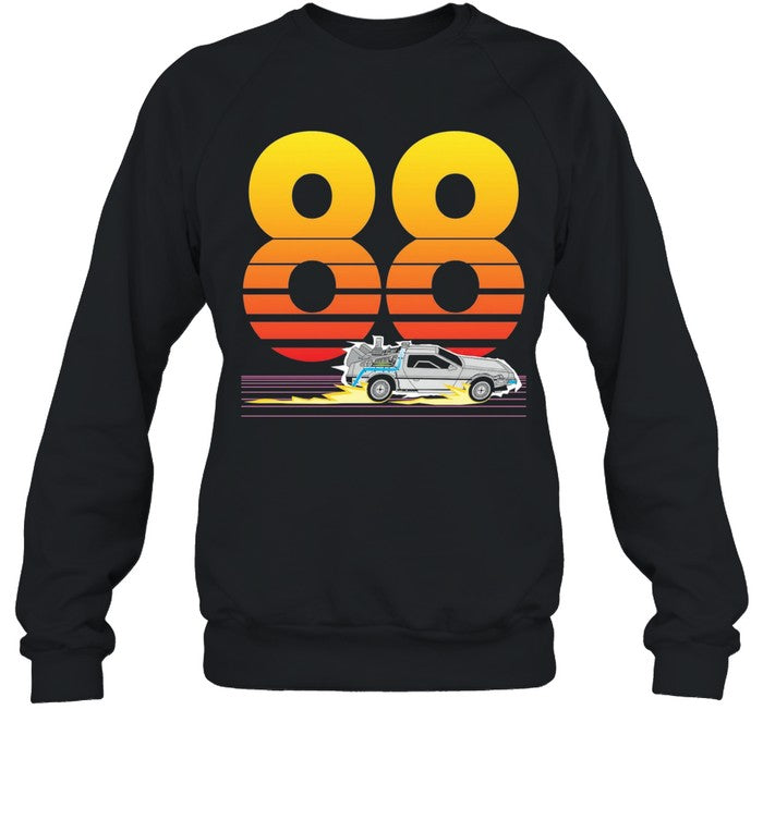 VHS Time Machine Back to the Future sunset retro Unisex T-Shirt