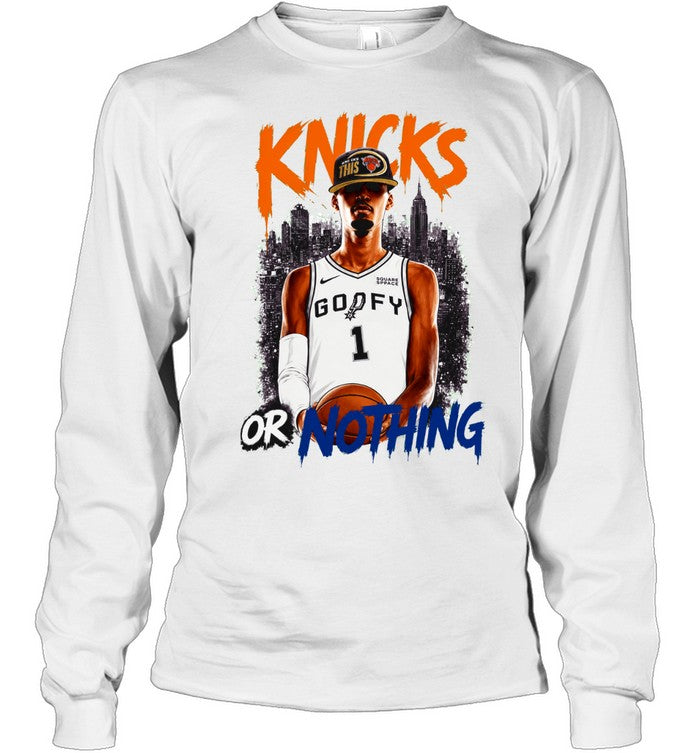 Victor Wembanyama Goofy Or Nothing Finals 2026 Unisex T-Shirt