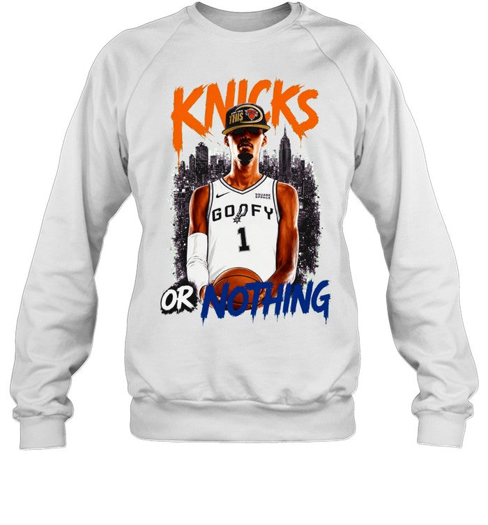 Victor Wembanyama Goofy Or Nothing Finals 2026 Unisex T-Shirt