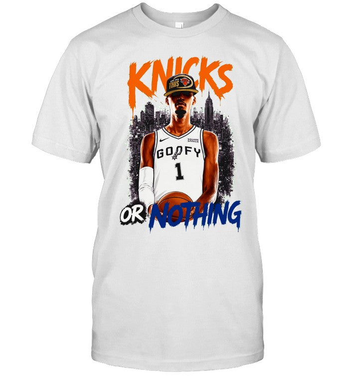 Victor Wembanyama Goofy Or Nothing Finals 2026 Unisex T-Shirt