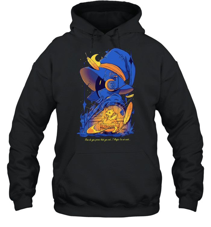 Vivi ornitier how do you prove that exist maybe we don’t black mage hatching chocobo feathers Unisex T-Shirt
