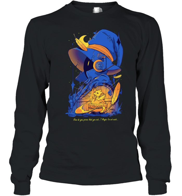 Vivi ornitier how do you prove that exist maybe we don’t black mage hatching chocobo feathers Unisex T-Shirt