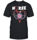 Washington Nationals nurse it’s a work of heart stethoscope shaped heart Unisex T-Shirt