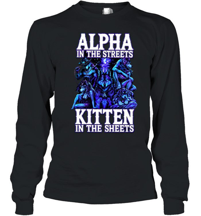 Werewolf alpha in the streets kitten in the sheet Unisex T-Shirt