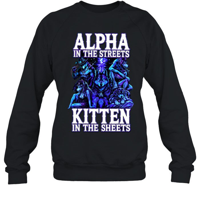 Werewolf alpha in the streets kitten in the sheet Unisex T-Shirt