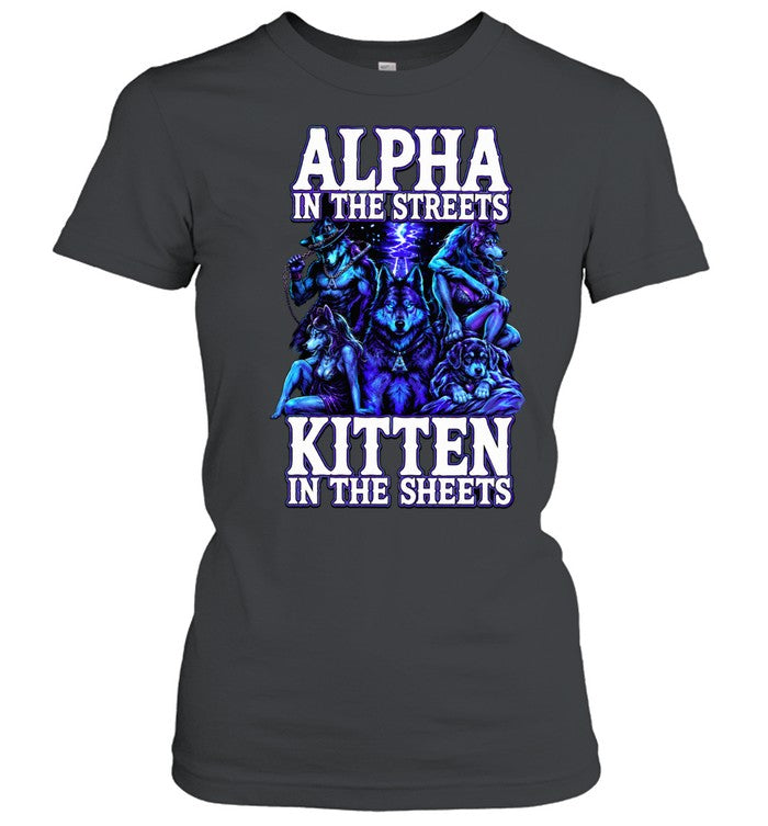 Werewolf alpha in the streets kitten in the sheet Unisex T-Shirt