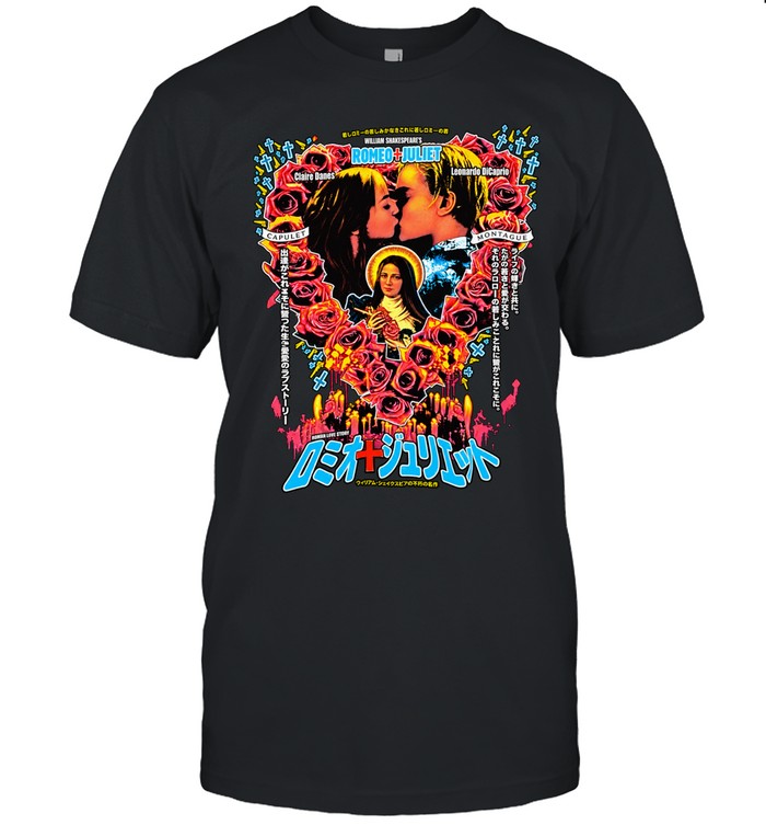 William Shakespeare’s Romeo Juliet Featuring Leonardo DiCaprio and Claire Danes Unisex T-Shirt