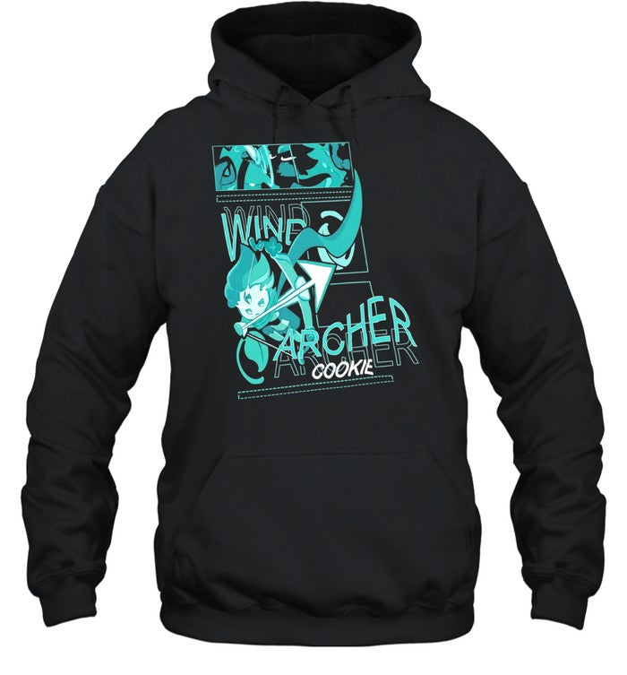 Wind Archer Cookie Run Kingdom Character Anime Video Game Unisex T-Shirt
