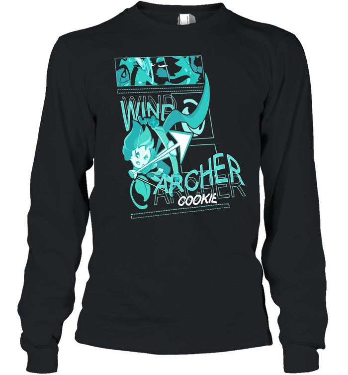 Wind Archer Cookie Run Kingdom Character Anime Video Game Unisex T-Shirt