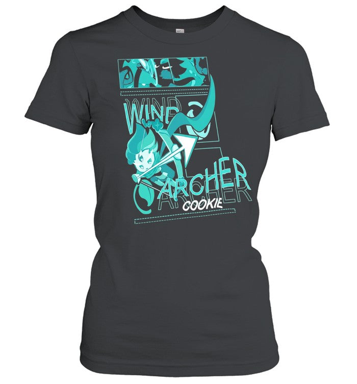 Wind Archer Cookie Run Kingdom Character Anime Video Game Unisex T-Shirt