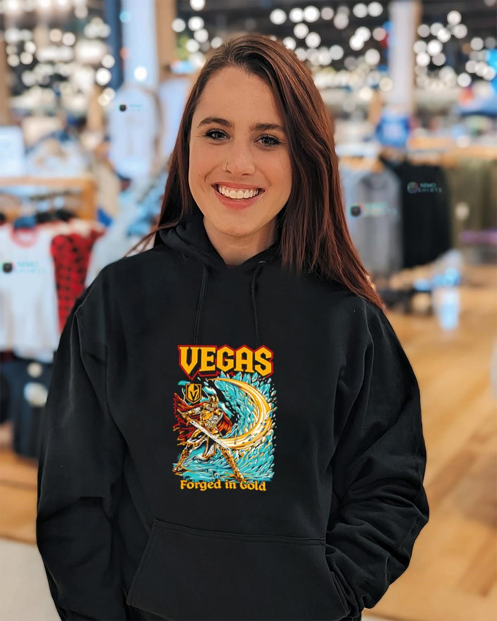 Vegas Golden Knights 2026 Western Conference Final Slashing Knight shirt
