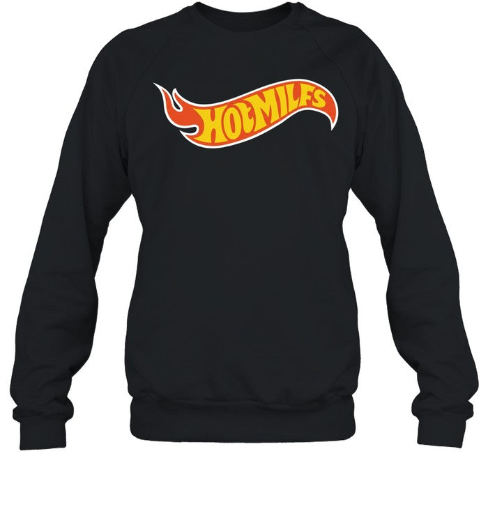 milfs Hot Wheels logo parody Unisex T-Shirt