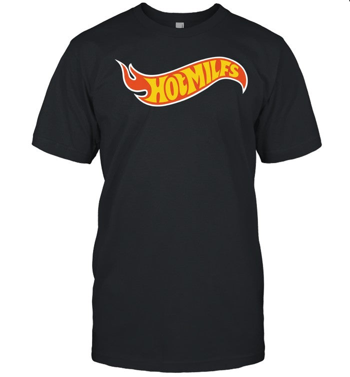 milfs Hot Wheels logo parody Unisex T-Shirt