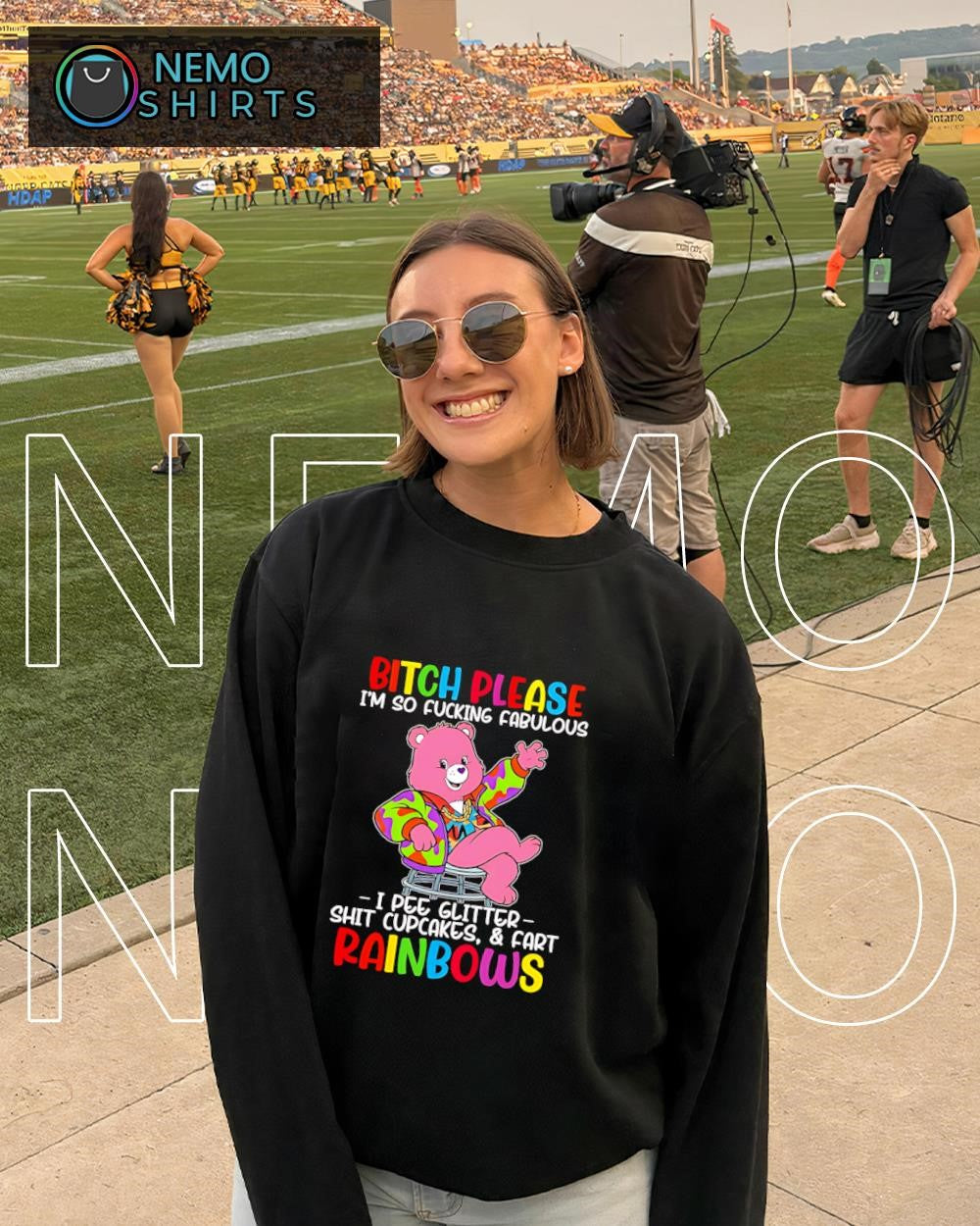 Care Bear bitch please i’m so fucking fabulous I pee glitter shit cupcakes fart rainbows shirt