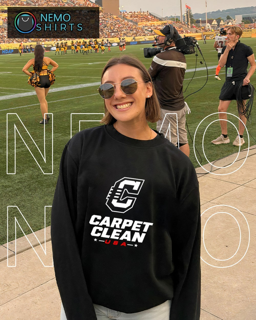 Carpet Clean USA company logo shirt