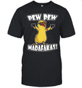 Yellow Duck Carries Pistol Letter Unisex T-Shirt