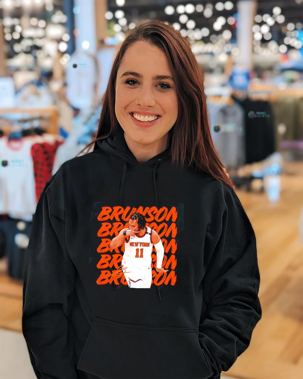 Brunson 11 New York Knicks signature shirt
