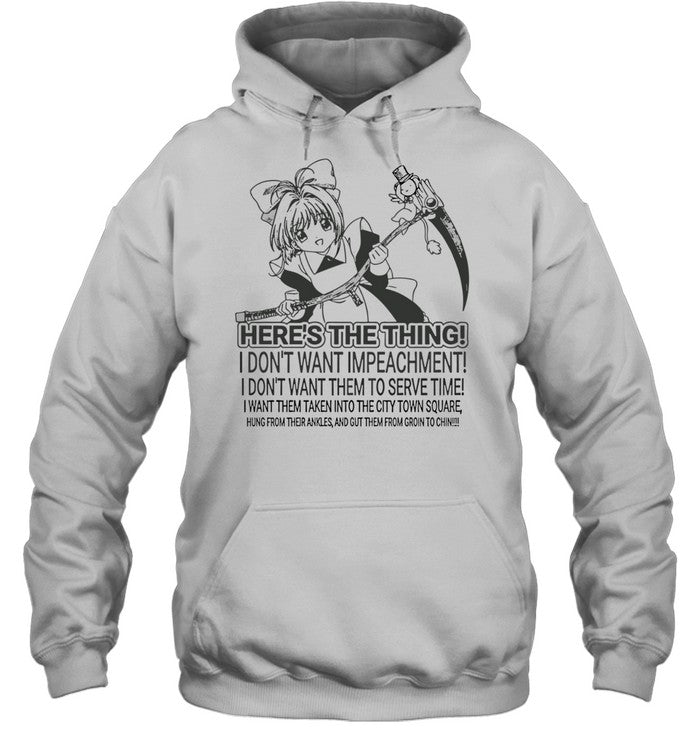 Cardcaptor Sakura here’s the thing I don’t want impeachment Unisex T-Shirt